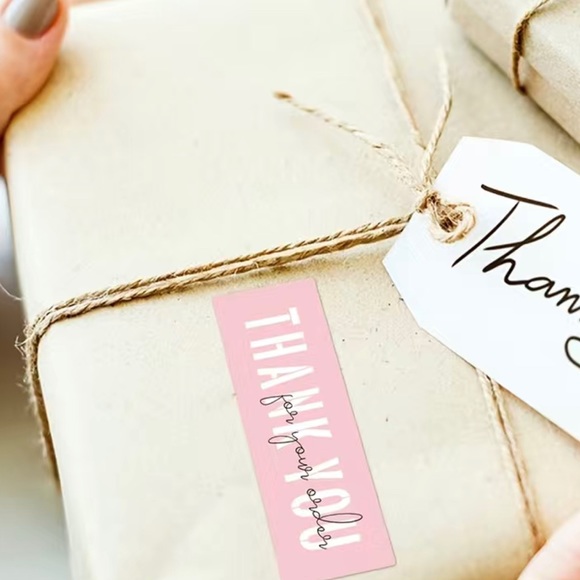 Bundle: 120pcs,Thank You Sticker,Label for Small Business + 500pcs sticker roll - Picture 4 of 11